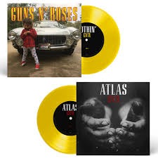 Nothin' / Atlas [Canary Yellow 7" Single] - Guns N Roses