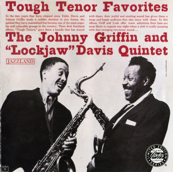 Tough Tenor Favorites - Davis, Eddie / Griffin, Johnny Quintet
