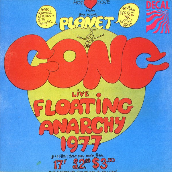 Live Floating Anarchy 1977 - Planet Gong