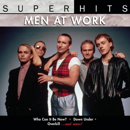 the album cover for Men At Work - Super Hits