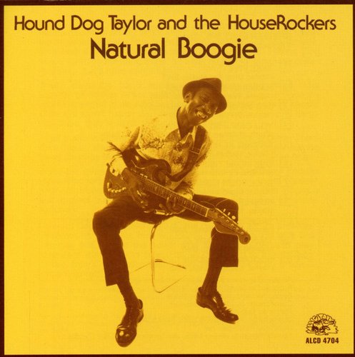 the album cover for Hound Taylor Dog - Natural Boogie