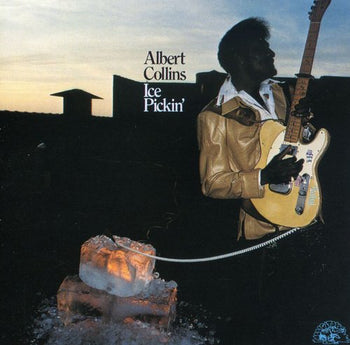 the album cover for Albert Collins - Ice Pickin