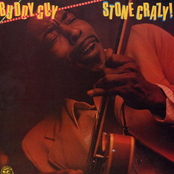 the album cover for Buddy Guy - Stone Crazy