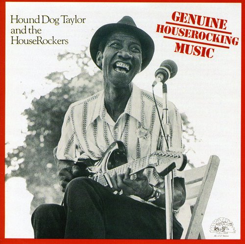 the album cover for Hound Taylor Dog - Genuine Houserocking Music