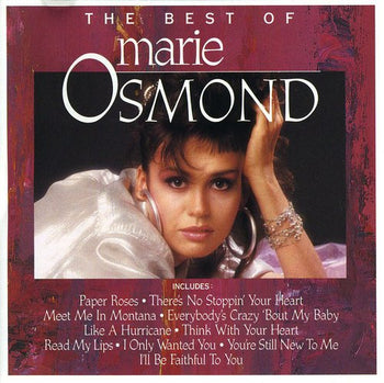 the album cover for Marie Osmond - Best of