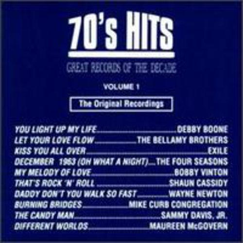 the album cover for Great Records Of The Decade - 70's Pop Hits 1 / Various