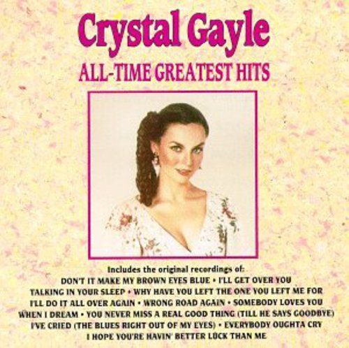 the album cover for Crystal Gayle - All-Time Greatest Hits