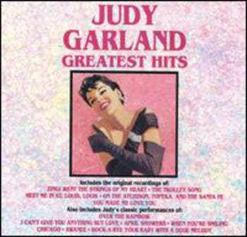 the album cover for Judy Garland - All-Time Greatest Hits