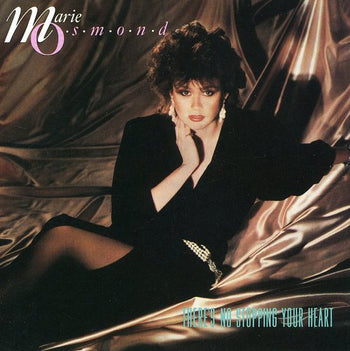 the album cover for Marie Osmond - There's No Stoppin Your Heart
