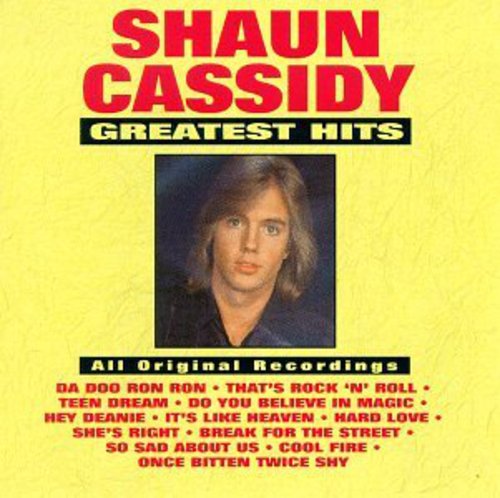 the album cover for Shaun Cassidy - Greatest Hits
