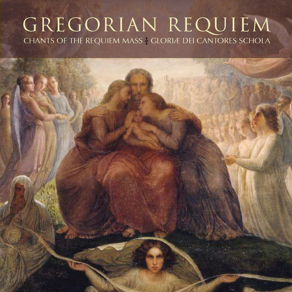 the album cover for Gloriae Dei Cantores Schola - Gregorian Requiem-Chants of the Requiem Mass
