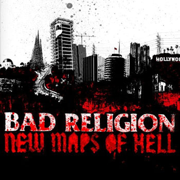 the album cover for Bad Religion - New Maps Of Hell [LP]