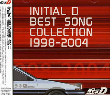 the album cover for Initial D: Best Song Collection 1998-2004 / O.S.T. - Initial D: Best Song Collection 1998-2004 / O.S.T.