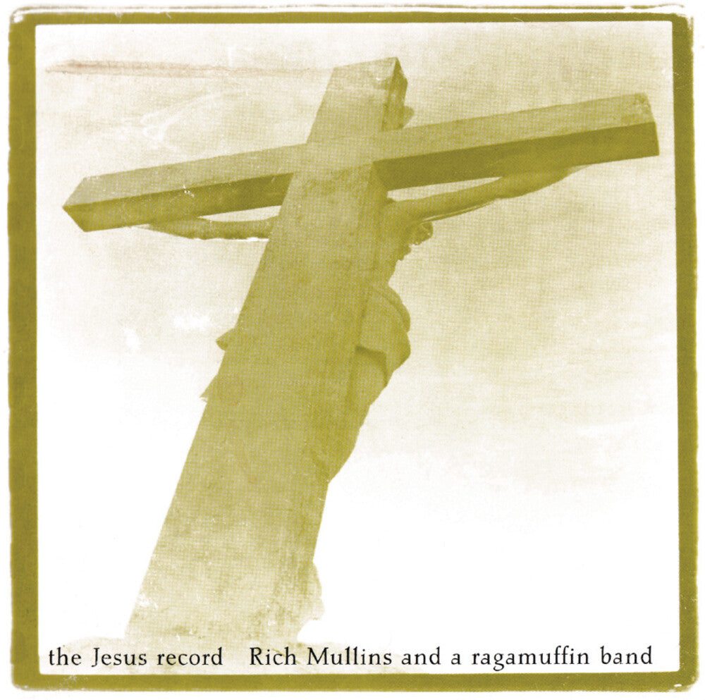 the album cover for Rich Mullins - The Jesus Record