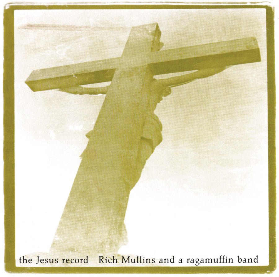 the album cover for Rich Mullins - The Jesus Record