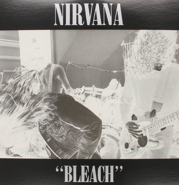 the album cover for Nirvana - Bleach