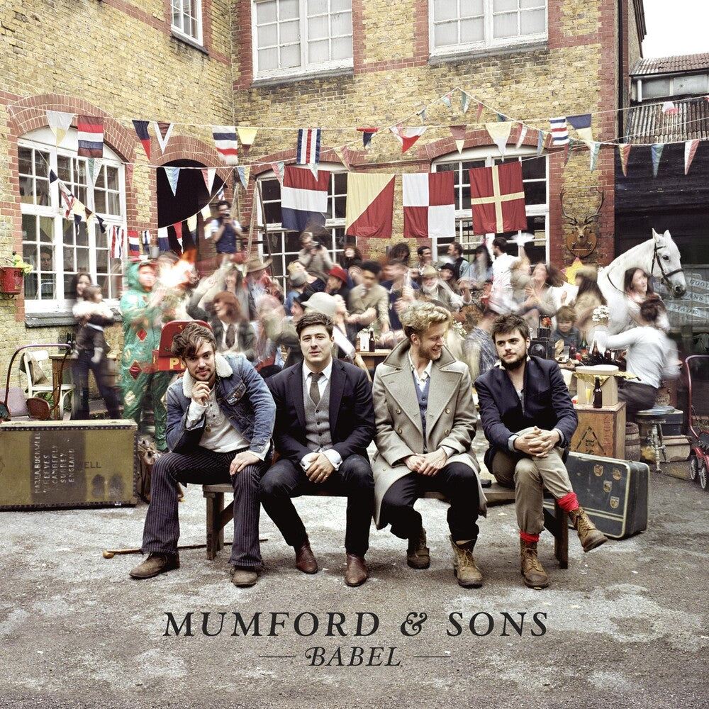 the album cover for Mumford & Sons - Babel