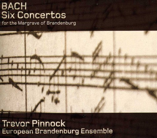 the album cover for Trevor Pinnock - Six Concertos [Digipak] (Slim)