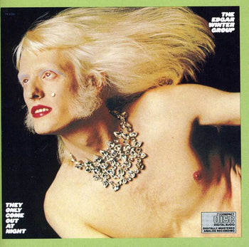 the album cover for Edgar Winter - They Only Come Out at Night