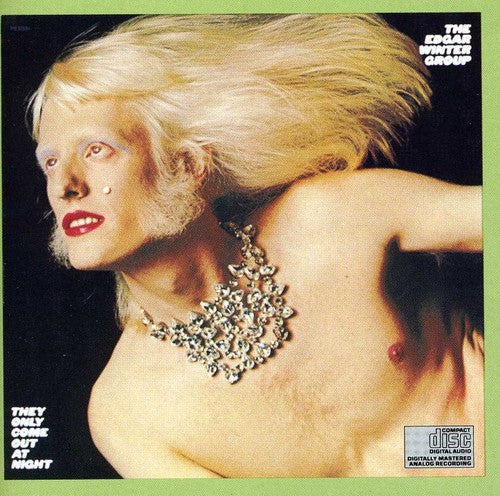 the album cover for Edgar Winter - They Only Come Out at Night