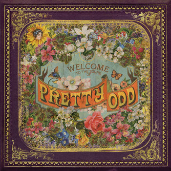 the album cover for Panic! At The Disco - Pretty. Odd