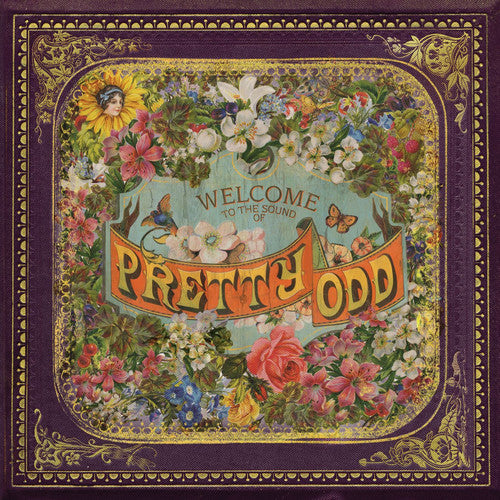 the album cover for Panic! At The Disco - Pretty. Odd