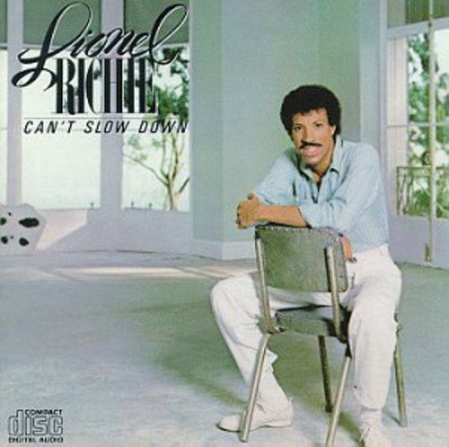 the album cover for Lionel Richie - Can't Slow Down