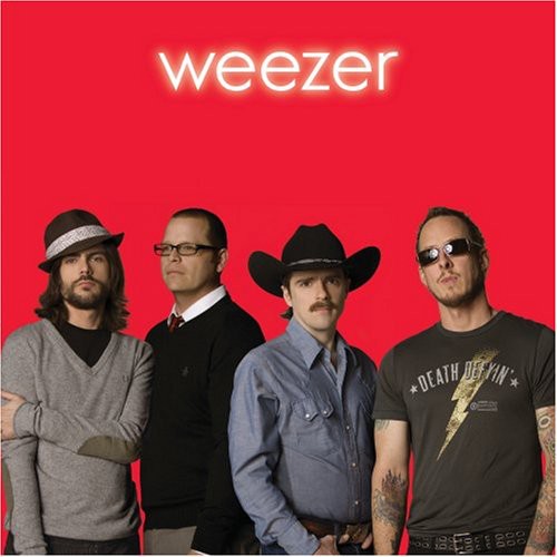 the album cover for Weezer - Weezer [The Red Album]