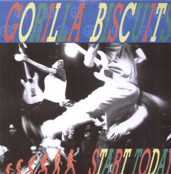 the album cover for Gorilla Biscuits - Start Today