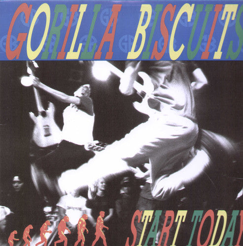 the album cover for Gorilla Biscuits - Start Today