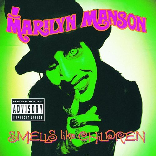 the album cover for Marilyn Manson - Smells Like Children