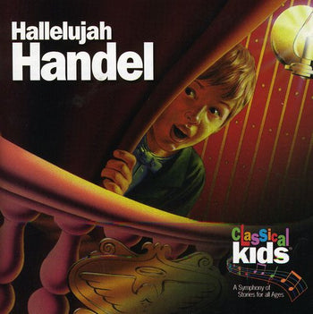 the album cover for Susan Hammond's Classical Kids - Hallelujah Handel: Classical Kids