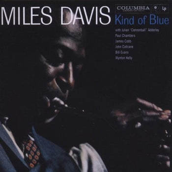 the album cover for Miles Davis - Kind of Blue