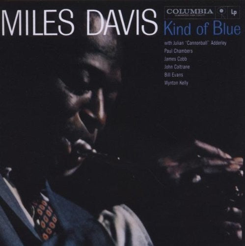 the album cover for Miles Davis - Kind of Blue