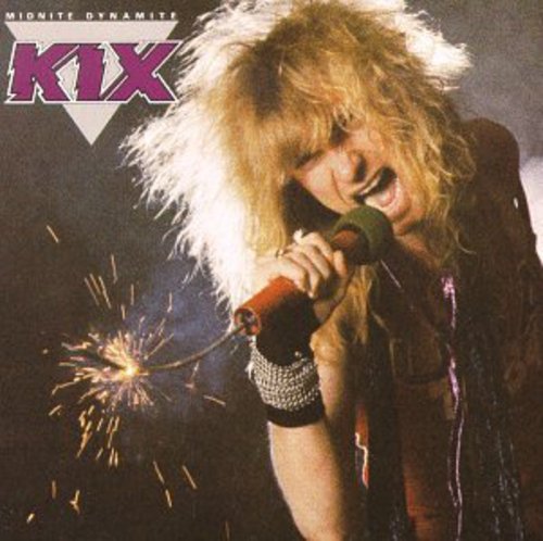 the album cover for Kix - Midnite Dynamite