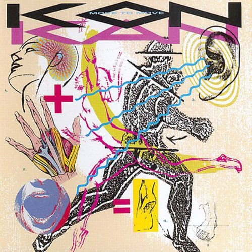 the album cover for Kon Kan - Move to Move