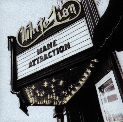 the album cover for White Lion - Mane Attraction [Import]