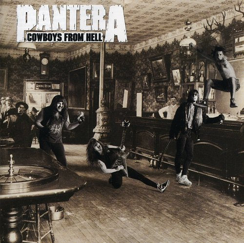 the album cover for Pantera - Cowboys from Hell