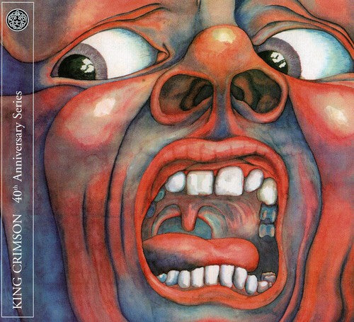 the album cover for King Crimson - In The Court Of The Crimson King [CD and DVD-A] [Bonus Tracks] [Digipak]