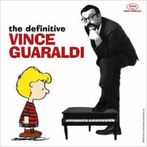 the album cover for Vince Guaraldi - The Definitive Vince Guaraldi [2 Discs] [Brilliant Box]