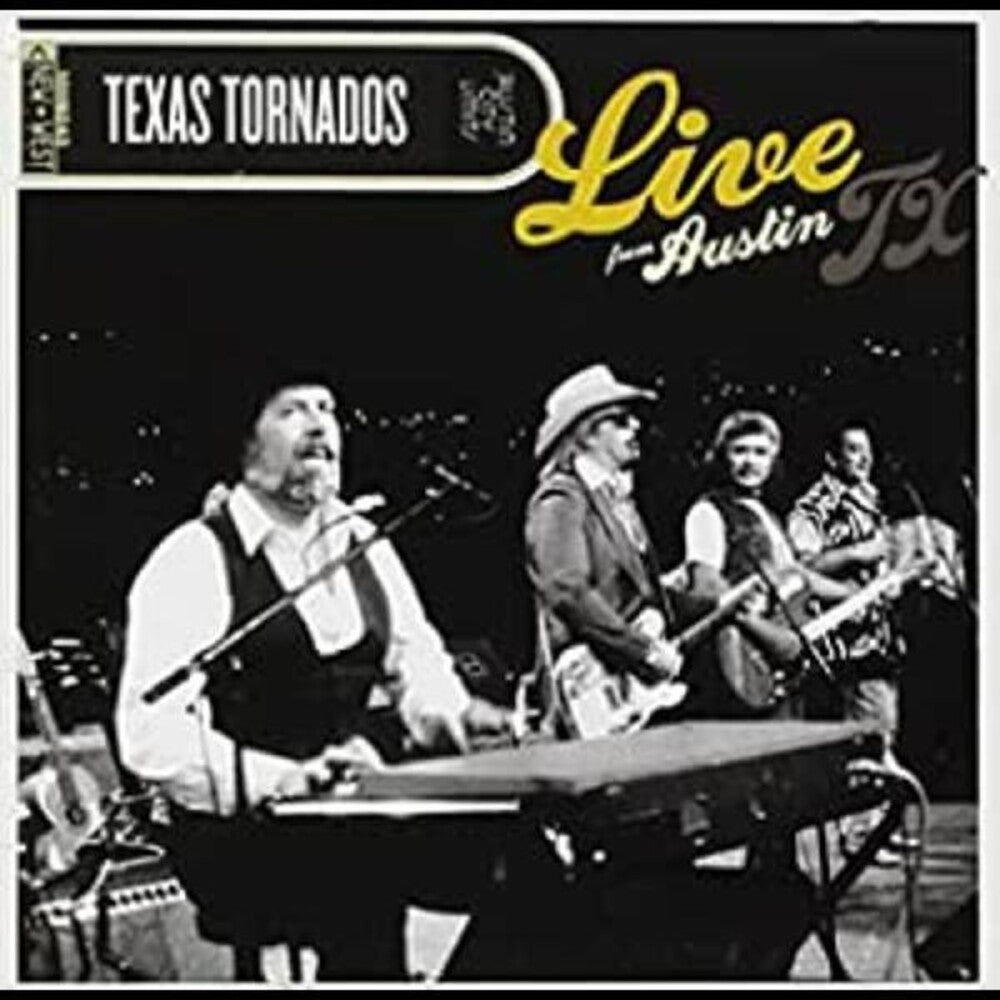 the album cover for Texas Tornados - Live from Austin TX