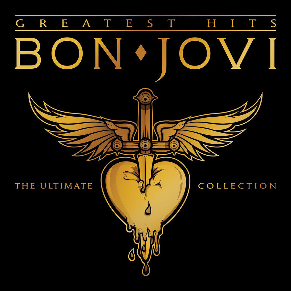 the album cover for Bon Jovi - Bon Jovi Greatest Hits [The Ultimate Collection]