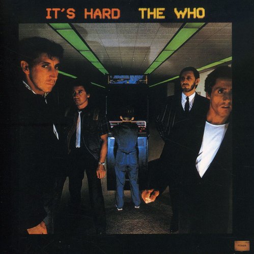 the album cover for The Who - It's Hard (+ 4 Live Tracks)