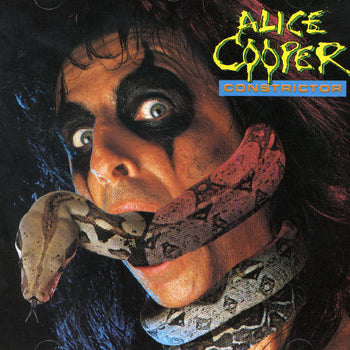 the album cover for Alice Cooper - Constrictor