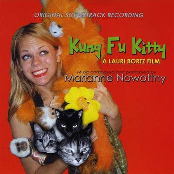 the album cover for Marianne Nowottny - Kung Fu Kitty (Original Soundtrack Recording)