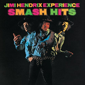 the album cover for The Jimi Hendrix Experience - Smash Hits
