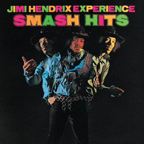 the album cover for The Jimi Hendrix Experience - Smash Hits