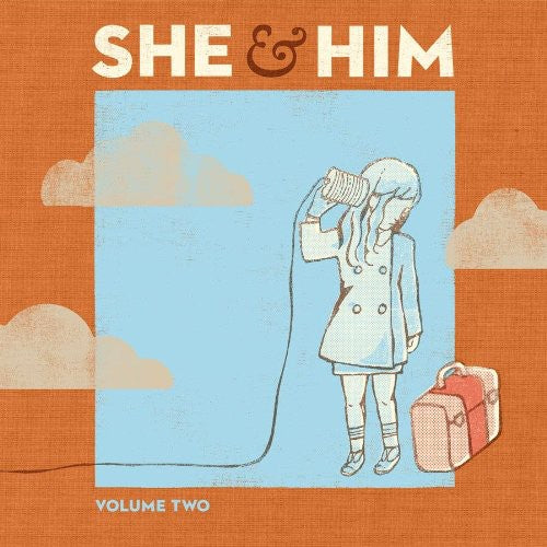the album cover for She & Him - Volume Two