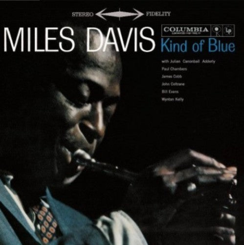 the album cover for Miles Davis - Kind of Blue