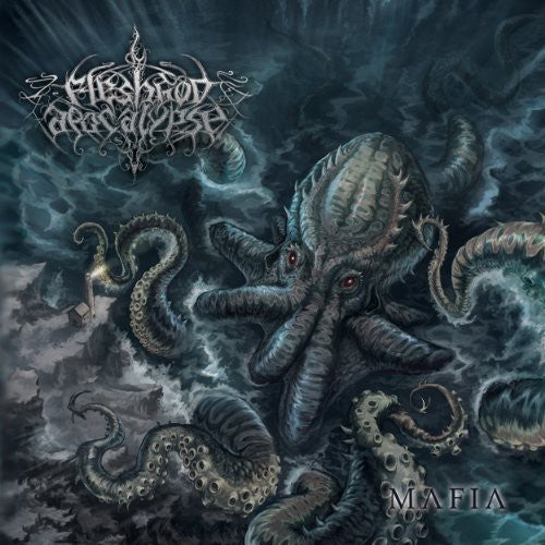 the album cover for Fleshgod Apocalypse - Mafia
